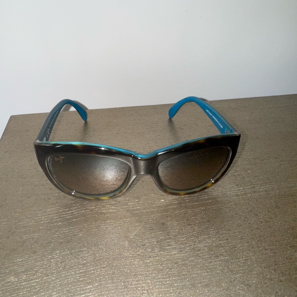 Maui Jim Black and Blue Sunglasses
